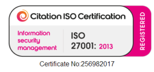 cropped ISO 27001 2013 badge white 002
